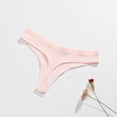 thumbnail image 2 of Tanga de algodón para mujer, tentación, sexy, pantalones en T, ropa interior para mujer, moda, color sólido, triángulo roscado para mujer, 2 of 6