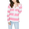 thumbnail image 1 of Sanctuary Clothing Sullivan Henley Blusa para mujer, rosa, XS, 1 of 2