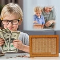 thumbnail image 5 of 5ml Money Box With Counter Wooden Money Storage Box For Storing Change, 5 of 5