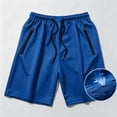 thumbnail image 4 of Dvprdro Men's Summer Casual Athletic Shorts Solid Color Drying Beach Running Basketball Workout Shorts with Pockets, 4 of 8