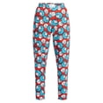 thumbnail image 6 of Dr. Seuss Women's Cat in the Hat Thing One Thing Two Hacci Knit Wide Leg Sleep Pants, Sizes XS-3X, 6 of 6