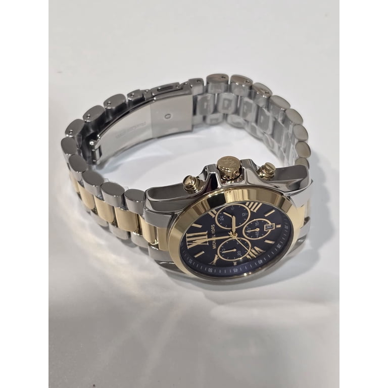 Michael Kors Bradshaw Men's Two-Tone Chronograph Metal Watch