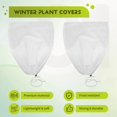 thumbnail image 4 of Paquete de 4 Cubiertas para Plantas, ProteccióN Heladas, 24 X 32 Pulgadas, Manta Heladas Clima FríO Invierno con CordóN Exteriores., 4 of 5