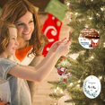 thumbnail image 2 of 2022 Primera Navidad en nuestro nuevo hogar Adornos navideños, para familias, Adornos para árboles de Navidad, Adornos para árboles de Navidad, Recuerdo familiar de Navidad, 2 of 4