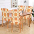 thumbnail image 2 of Yayeee 2 Pack Dining Chair Covers Stretch Parson Chairs Slipcovers Seat Protector, Geometric Pattern, 2 of 6