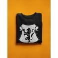 thumbnail image 3 of Medieval Heraldic  Lion Sweatshirt Men -Image by Shutterstock, Male XX-Large, 3 of 4
