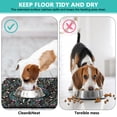 thumbnail image 4 of Pet Feeding Mat with Vintage Floral Print, Waterproof Absorbent Non-Slip Dog Food Mat Quick Dry Easy Clean for Dog and Cat Feeding Areas, 4 of 7