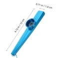 thumbnail image 2 of OUNONA 1 Set of Upgrade Metal Kazoo Musical Instruments for Kids Early Education Blowing Instruments, 2 of 8