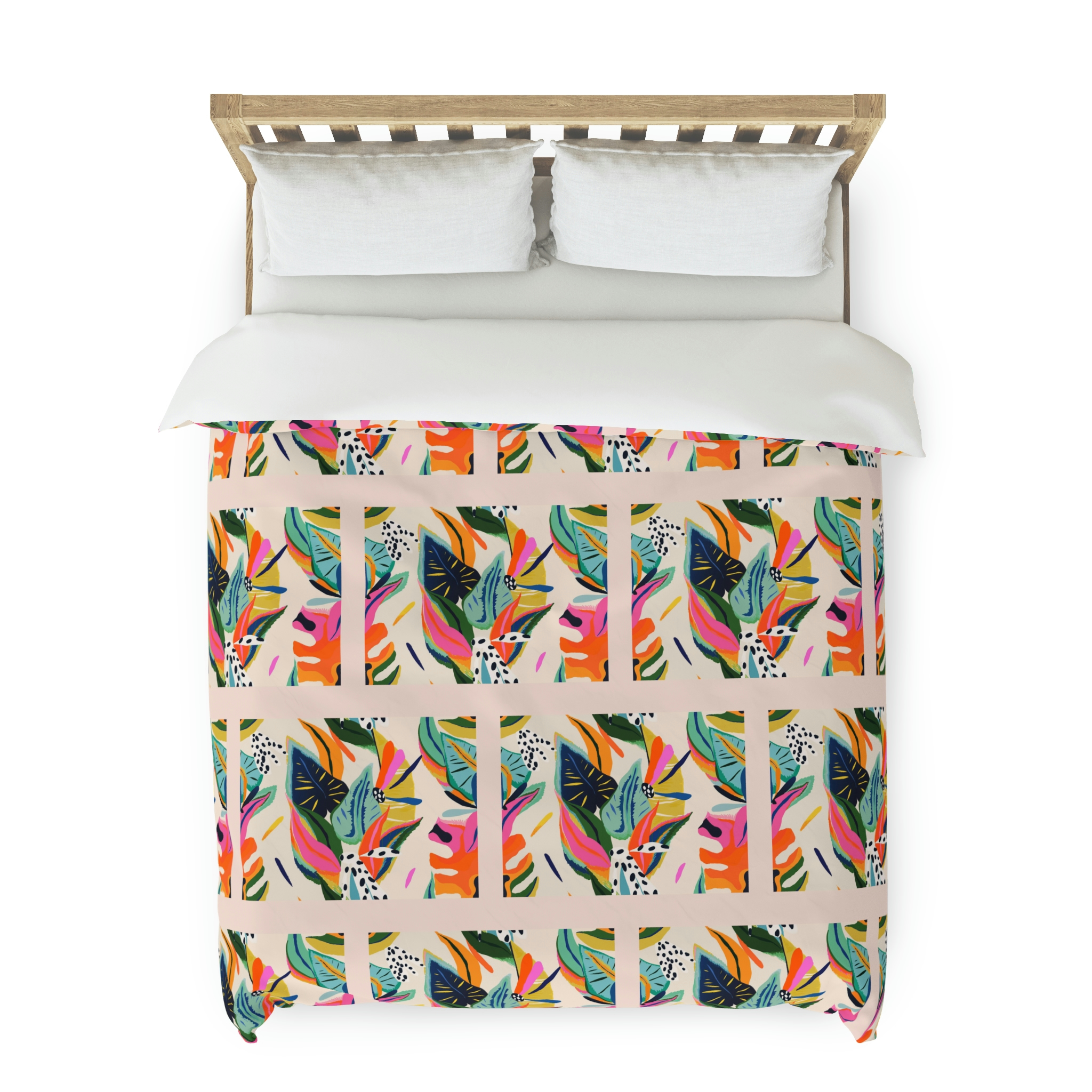 TSmartArt @ Walmart. Jungle. Microfiber Duvet Cover - Full/Queen 88" x 88"