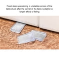 thumbnail image 4 of Eigraketly Cuña de de PVC, 4 piezas, portátil, estilo japonés, reemplazo desmontable, antideslizante, silla de oficina, sofá, cama, armario, Herramientas y ferretería, 4 of 6