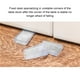 thumbnail image 5 of Eigraketly Cuña de de PVC, 4 piezas, portátil, estilo japonés, reemplazo desmontable, antideslizante, silla de oficina, sofá, cama, armario, Herramientas y ferretería, 5 of 6