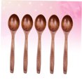 thumbnail image 3 of OUNONA Wooden Spoon Set 5Pack Serving Spoons Set for Tableware for Children, 3 of 8