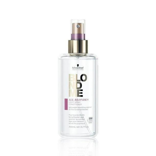 Spray Acondicionador Ligero BLOND ME Rubios Tecnología 3D Bond Creation y Complejo Silk Protein