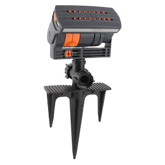 Sprinkler Lawn Sprinkler for Yard 16 Hole Automatic Oscillating Sprinkler 4 Spraying Modes Adjustable Water Flow Rate Large Area Coverage Sprinklers Water Sprinkler System for Home