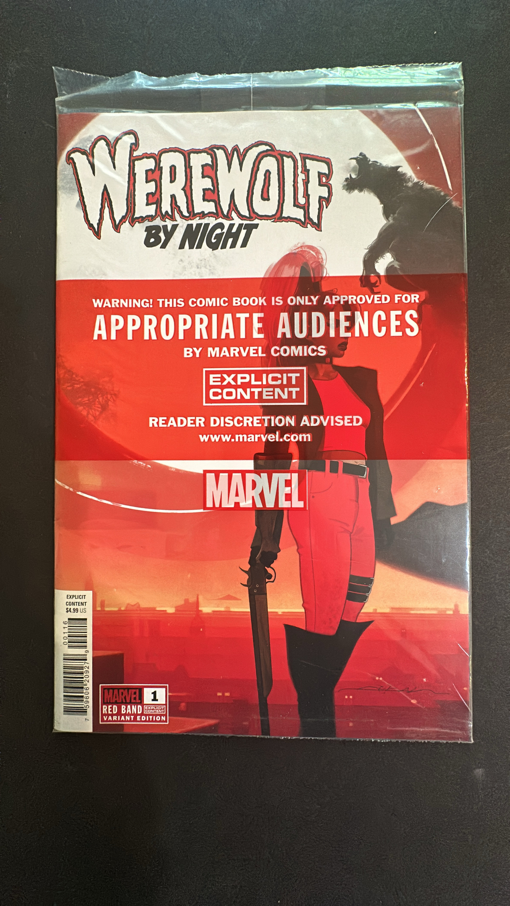 Cover of Werewolf by Night: Red Band #1