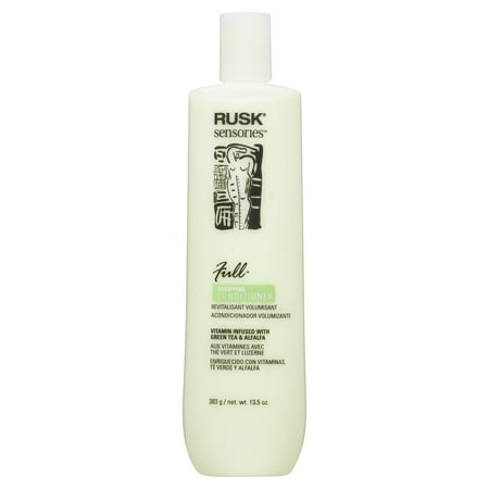 Rusk sensories conditoner, full bodifying green tea and alfalfa, 13.5 oz