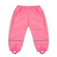 thumbnail image 1 of Kids Rain-Proof Pants High Elastic Waist Trousers Ankle-Banded Pants, 1 of 5