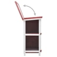thumbnail image 4 of vidaXL Rabbit Hutch Bunny Cage Pet House for Small Animals Solid Pine Wood, 4 of 6