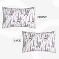 thumbnail image 4 of Fotbe Lavender Flowers Pillow Cases - Envelope Closure - Luxury, Extra Soft, Cooling Pillow Covers - Wrinkle, Fade, Stain Resistant-20"x30", 4 of 8