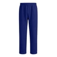 thumbnail image 3 of UJNDER Boys Girls Baggy Sweatpants Straight Leg Open Bottom Elastic Waist Athletic Joggers Style Kids Pants,05_Dark Blue,5-6 Years, 3 of 6