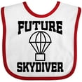 thumbnail image 3 of Inktastic Future Skydiver Boys or Girls Baby Bib, 3 of 4