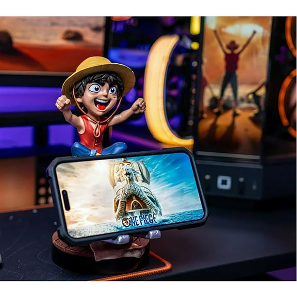 One Piece: Luffy Game Character Cable Guys Controller & Phone