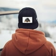 thumbnail image 3 of WIRESTER 2 Pcs 3.15" Rectangle Logo Sew Ironed On Badge Embroidery Applique Patch With Black Border for Hats, Jackets, Shirts, Vests and Jeans - Rottweiler Dog Lying Down Looking Up, 3 of 7