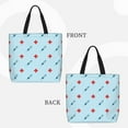 thumbnail image 2 of Fotbe Syringe And Red Cross Bolsa Tote con Estampado para Mujer, Bolsos con Cremallera, Bolsa de Hombro Casual de Gran Capacidad con Bolsillos Internos, 2 of 7