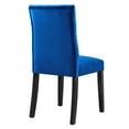 thumbnail image 5 of Modway Marquis Performance Velvet Dining Chairs - Set of 2, Blue, 5 of 9