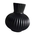 thumbnail image 4 of Jarrón minimalista nórdico decorativo, jarrón decorativo, arreglo floral para escritorio, negro M, 4 of 9