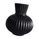 thumbnail image 4 of Jarrón Decoración Floral Arreglo Adorno de Escritorio Decorativo Nórdico Simple para negro M, 4 of 9