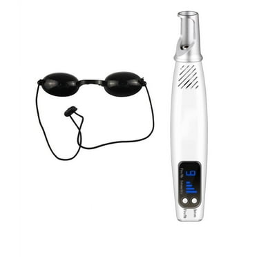 Portable Blue Light P-i-c-o-s-e-c-o-n-d Laser Pen with Safety Glasses