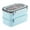 B, variant on Japanese Bento Lunch Box 2 Layer Microwave Safe Food Container Portable Meal Prep - Separate Compartments Outdoor Activities(E)