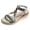 Light Blue, variant on Rokment Women's Ethnic Beaded Platform Wedge Sandals Boho Beach Woven Open Toe Espadrilles Chunky High Heels Slingback Dressy Summer Shoes Blue Size 6.5