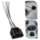 thumbnail image 5 of VERDANVERSE 4Ud Conector Y Arnés Para Bobina De Ignición Rendimiento Mejorado Color Negro, 5 of 8
