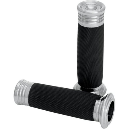 - Performance Machine 0063-2056-CH Merc Grips - Chrome