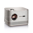 thumbnail image 1 of AURZEN Boom 3 Proyector inteligente 4K todo ln-uno con WiFi y Bluetooth, audio DoIby 3D y altavoces de 36 W, enfoque automático y piedra clave, Netflix Oficial 4K compatible con 500 ANSI Home Outdoor, 1 of 5