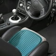 thumbnail image 5 of Light Blue Honeycomb Gel Seat Cushion for Car & Office Chair - Breathable Pad Comfort Pressure Relief Long Sitting Support Summer Heat Solution Ventilated Design, 5 of 5