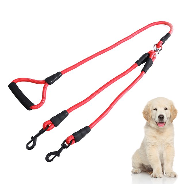 COOPHYA Heavy Duty Dog Rope Double Head PP Practical Outdoor 1Set