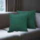 thumbnail image 3 of Fundas de almohada de lino para sofá, cojín de decoración del hogar, cómodo, transpirable, multicolor 45*45cm, verde, 3 of 5