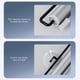 thumbnail image 4 of Parasol para coche, protección solar, aislamiento térmico, persiana enrollable automática, parasol retráctil automático para coche, cortina para coche, parasol para coche, 4 of 9