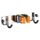 thumbnail image 5 of Yuarrent Práctico soporte para hisopos de acero inoxidable - Soporte para hisopos multifuncional resistente a la corrosión Herramienta de naranja 1 abrazadera y 2 ganchos 2piezas, 5 of 6