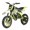 Green B1, variant on 49cc Gas Powered Pocket Bike, 2-Stroke Mini Motorcycle for Off-Road Use, Green Dirt Bike with Front and Rear Disc Brakes, 40km/h Max Speed, Durable Chain Drive, 330lbs Max Load