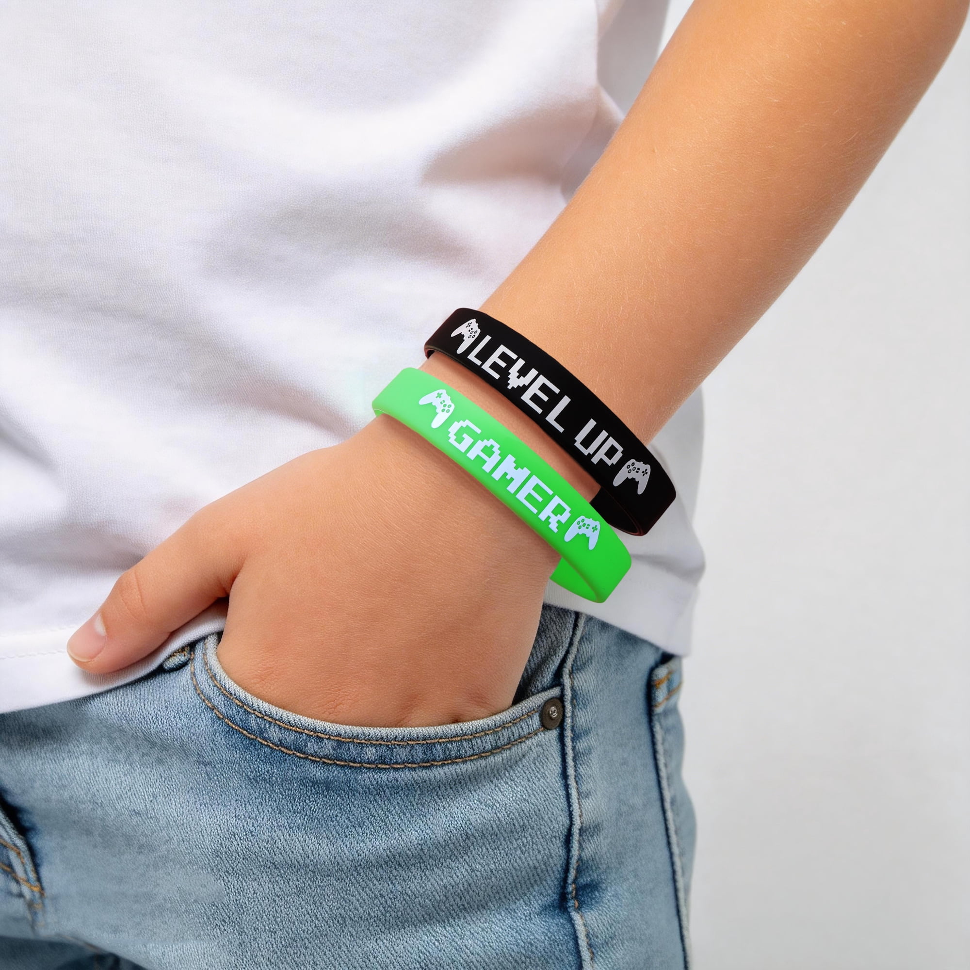 6 Count, Gamer Bracelets, Party Favors, by Way To Celebrate