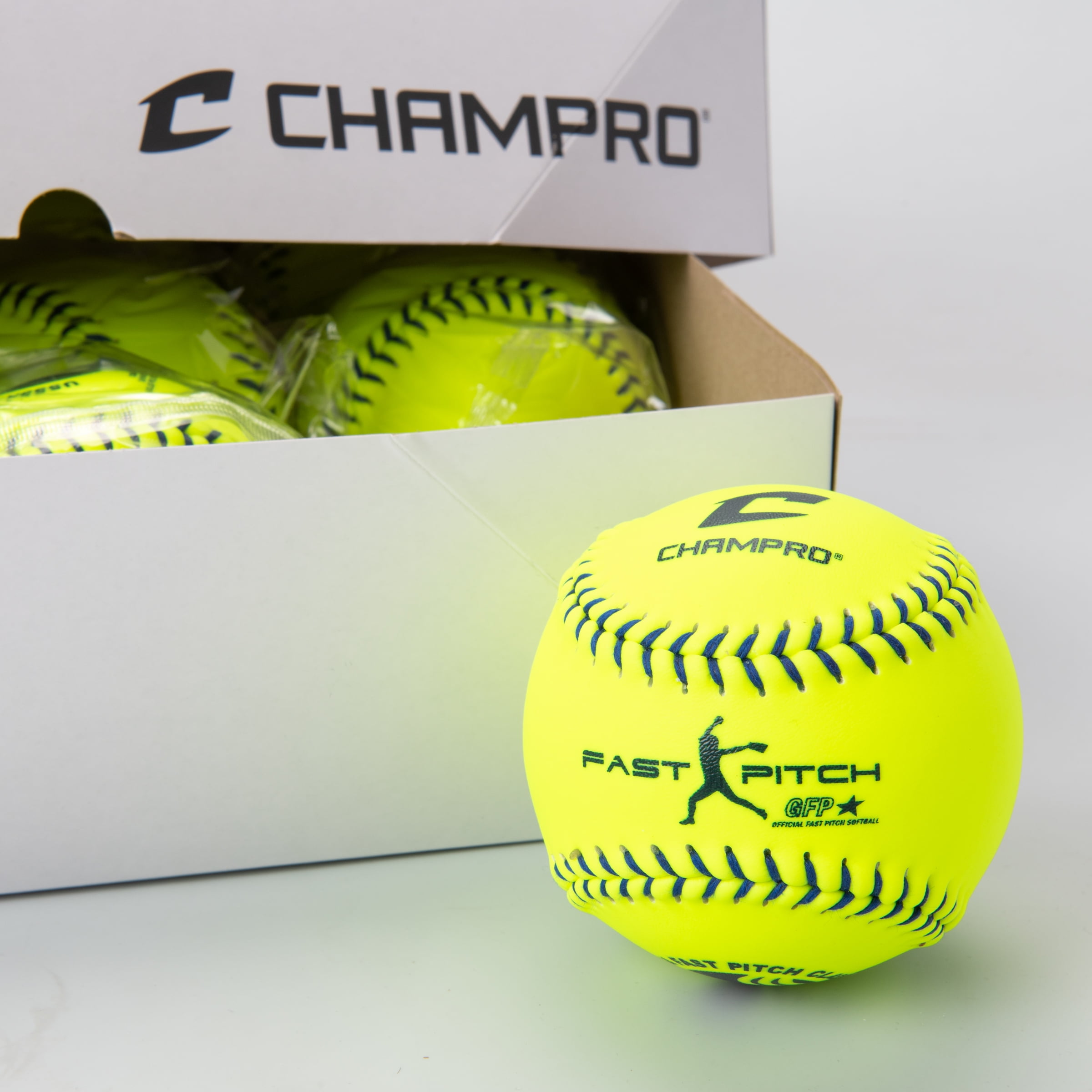 Champro Sports USSSA 12 Classic Slowpitch Softballs - .47 COR