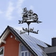 thumbnail image 4 of Grim Reaper Roofs Weather Vane Retro Farm Scene Garden Stake Weathervane Patio, 4 of 8