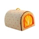 thumbnail image 5 of Casa para mascotas de interior, casa para perros con mango portátil, cama suave cerrada y cálida con cortina de puerta para perros, caniche Pomerania azul, 5 of 8