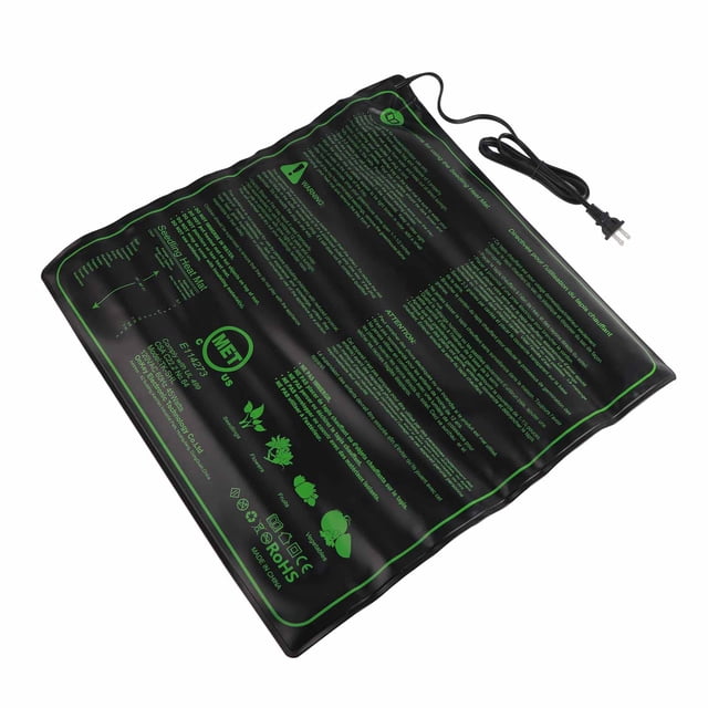 Mat De Calefacción De Plántulas Almohadilla De Calor De Planta Seguro Impermeable Para Plantas De Interior Germinación