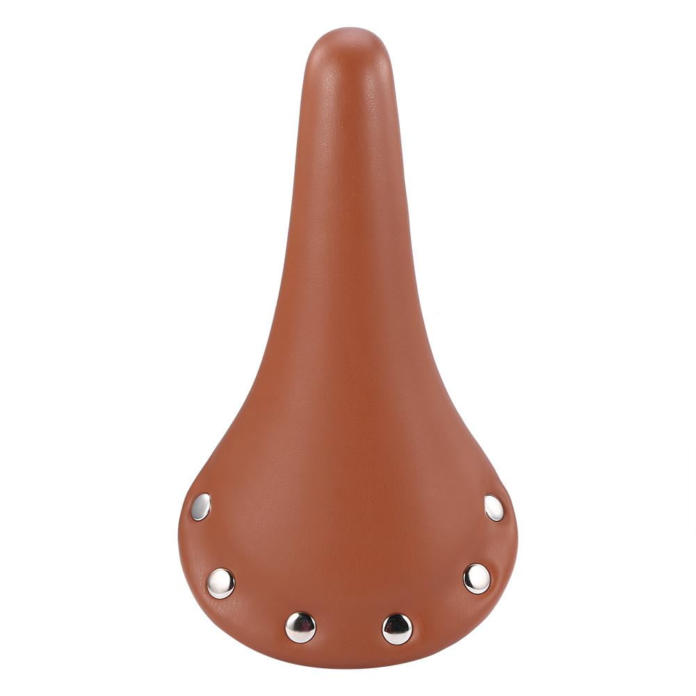 Housse De Selle Vélo En Cuir Souple - Coussin Amortissant Universel