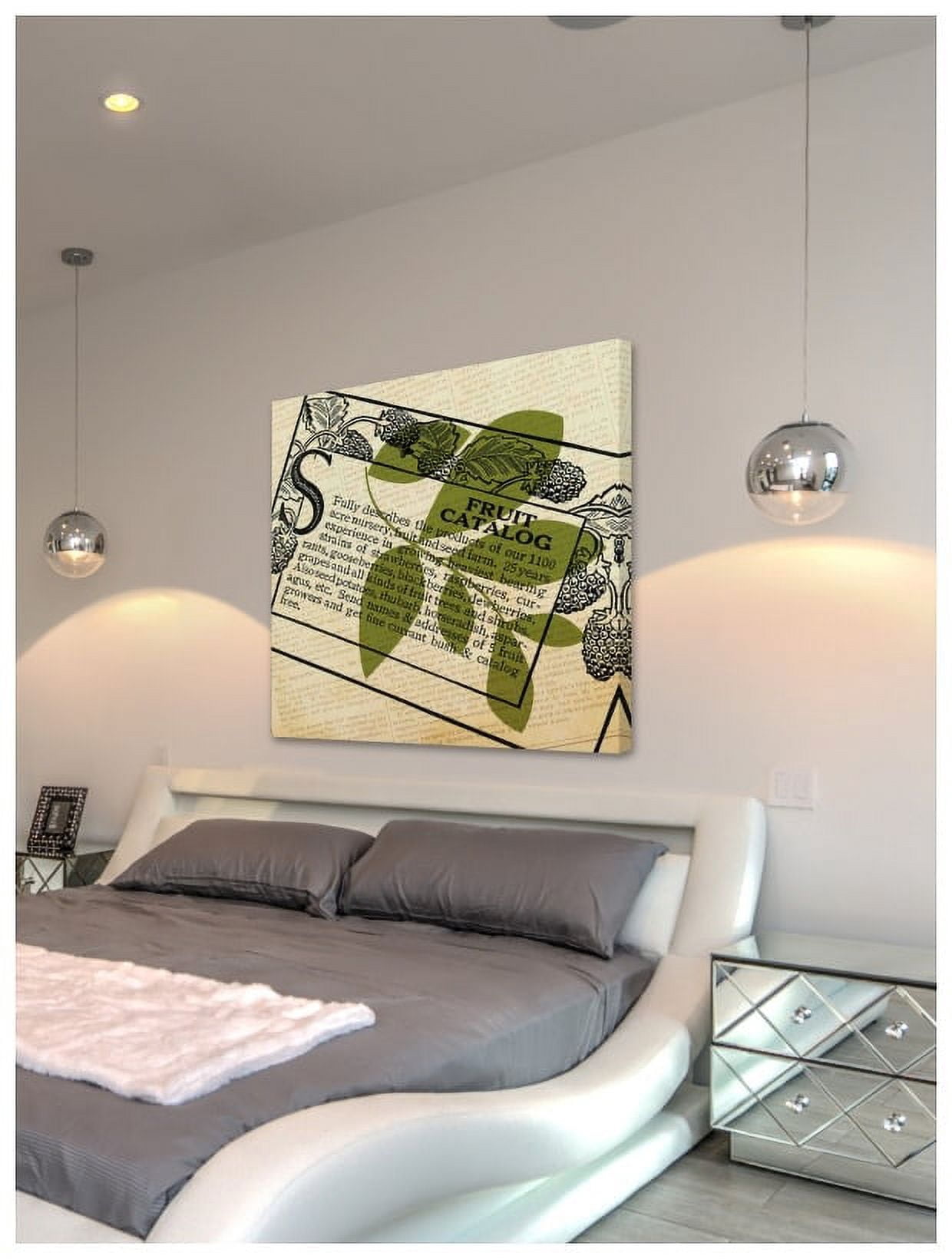 "Going Green 8" Painting Print on Canvas